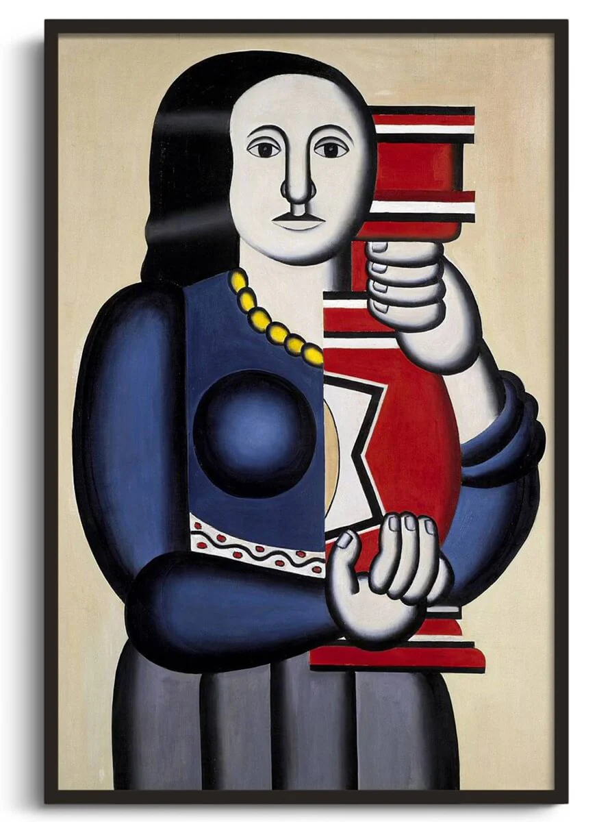 Frau mit einer Vase – Fernand Léger